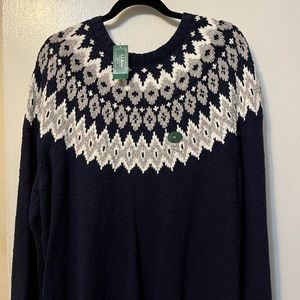NWT L.L Bean Sweater Navy
